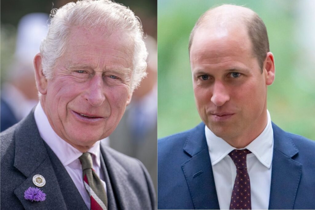 King Charles III would abdicate as King of England and give the crown to Prince William