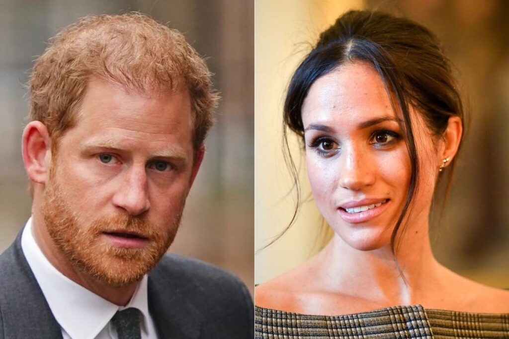 Prince Harry and Meghan Markle are cast out of the coronation ceremony by King Charles III