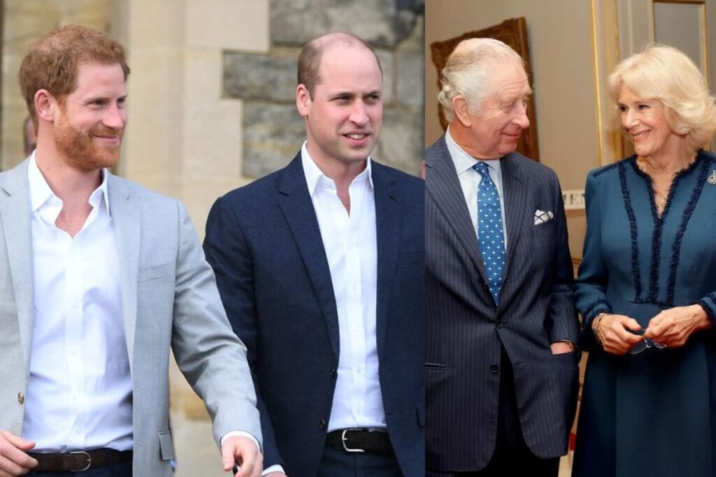 Princes William and Harry oppose that Camilla Parker is the new queen
