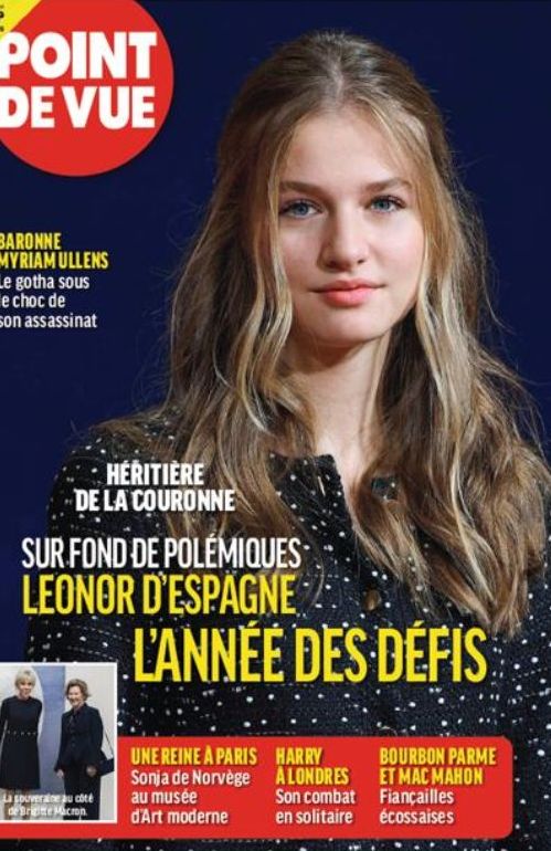 Princess Leonor is the subject of the press due to the difficult future she will have to face