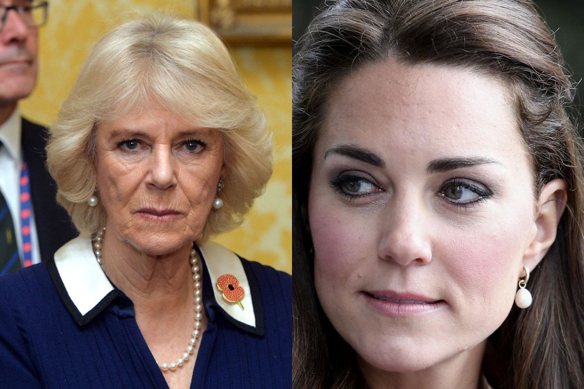 Queen Camilla Parker is angry at Kate Middleton after she completely ...