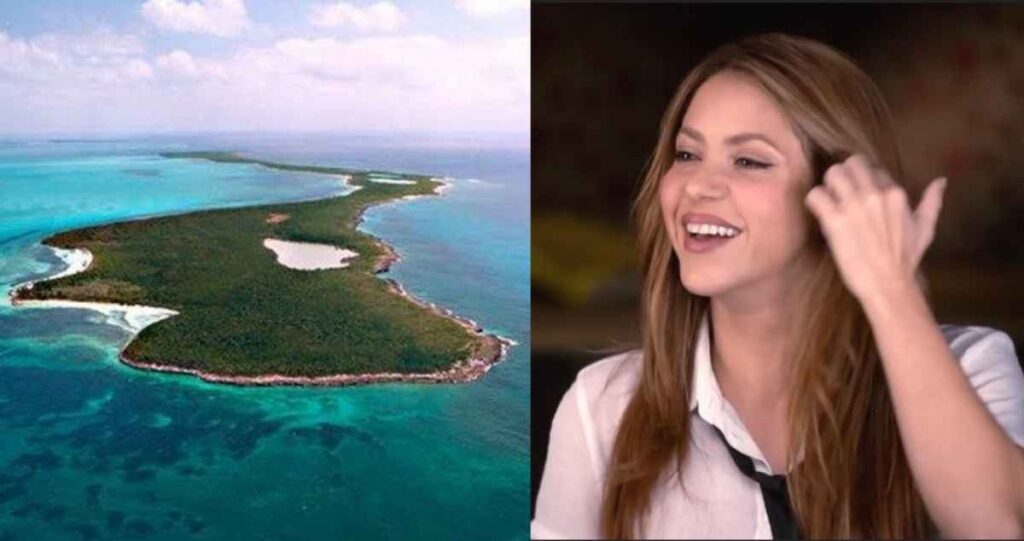 Shakira would buy with a man from her past a property on a private island