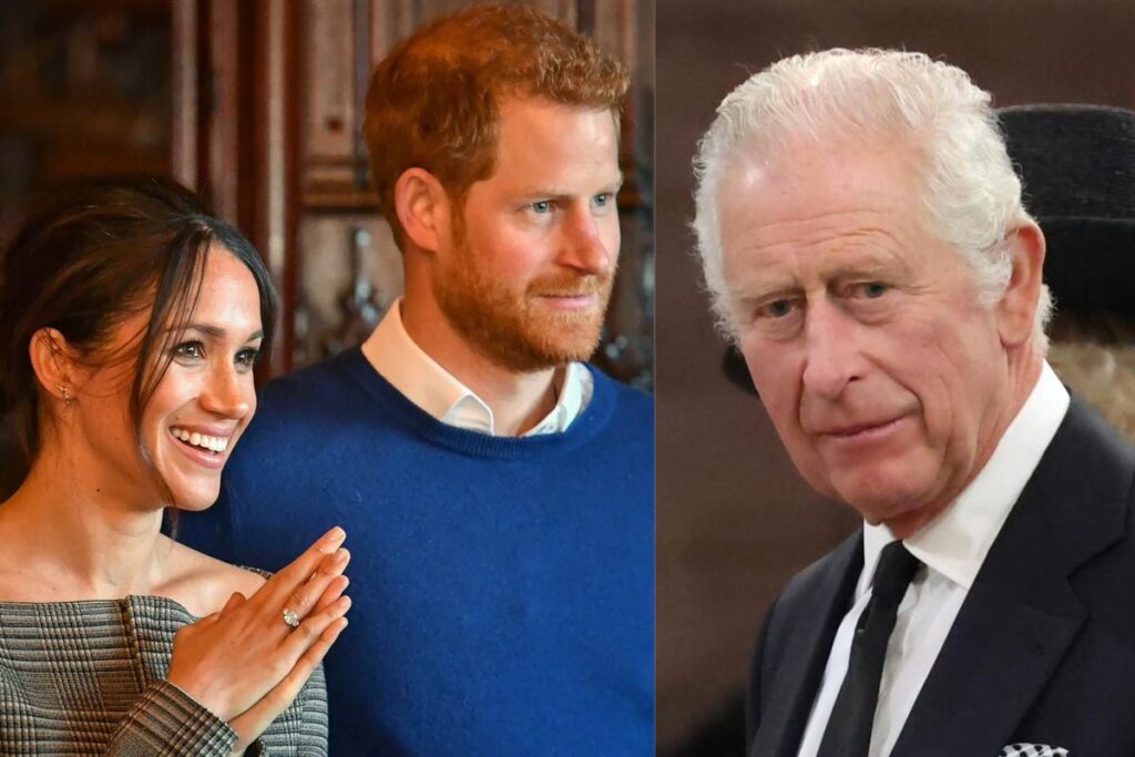 The king Charles III rejected Meghan Markle and it provoked the fury of prince Harry