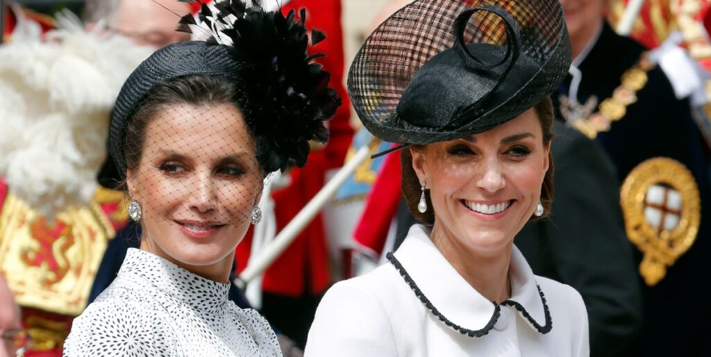 The terrible feud between Queen Letizia and Kate Middleton that has left everyone shocked