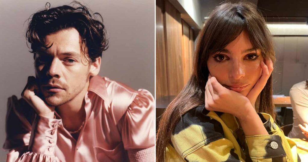 Emily Ratajkowski responds to controversial images of her kissing Harry ...