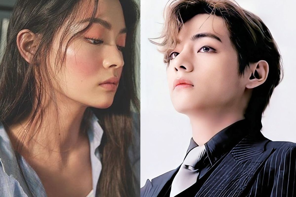 BTS' Taehyung has been linked to this beautiful model for their ...