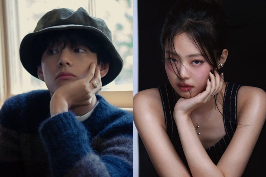 BTS' V and BLACKPINK's Jennie wore an alleged couple's necklace before being spotted in Europe