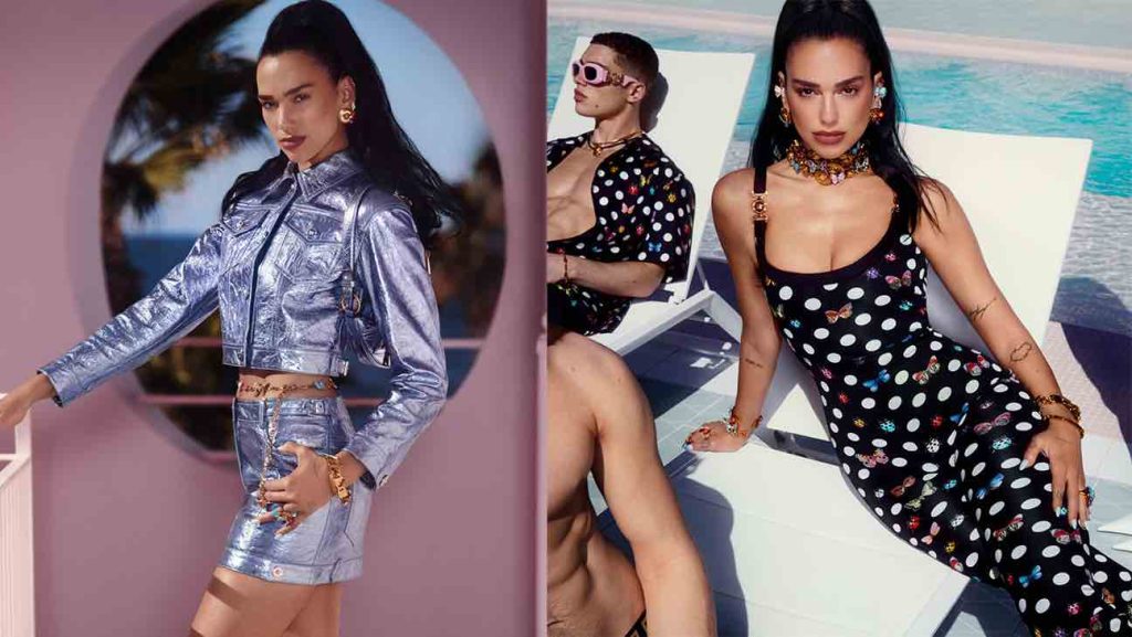Dua Lipa takes center stage at Cannes with Donatella Versace