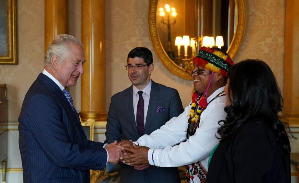 Indigenous leader puts King Charles III's environmentalist ideas to the test