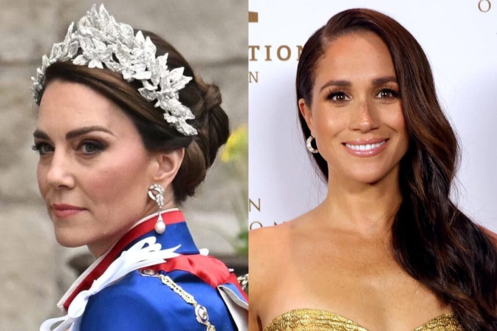 Kate Middleton and Meghan Markle are accused of copying each other’s styles after using similar outfits several times