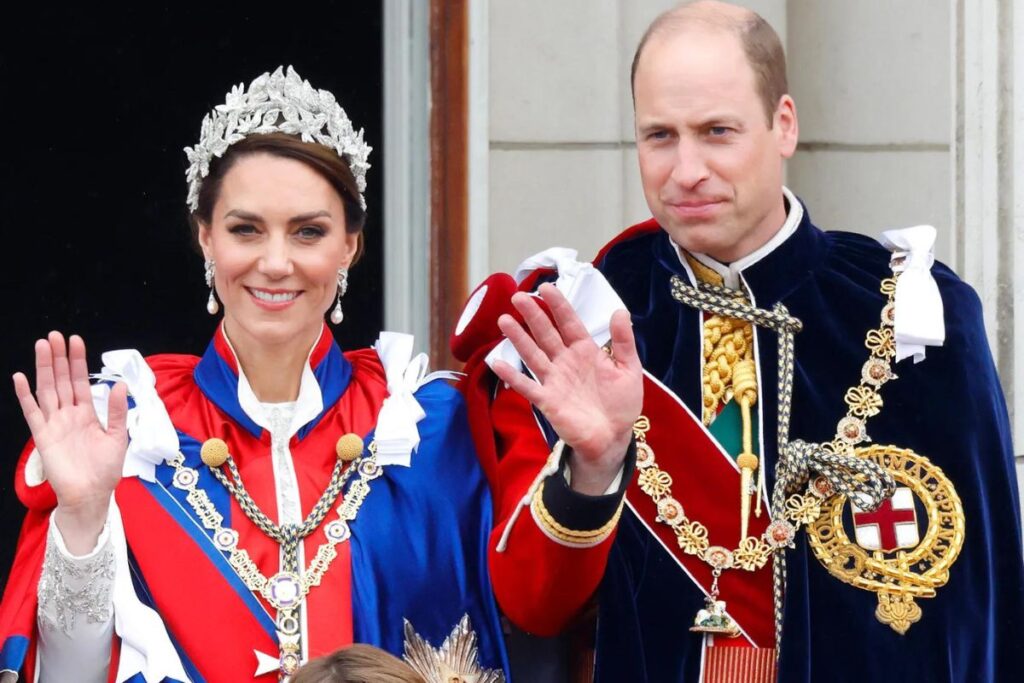 Kate Middleton and Prince William are accused of trying to overshadow King Charles III’s coronation