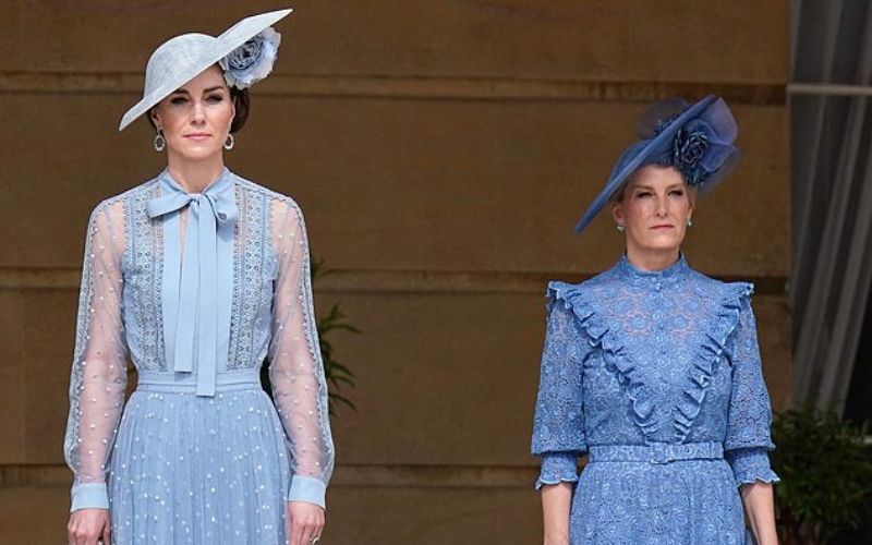 Kate Middleton and Sophie of Edinburgh delighted everyone by wearing matching outfits