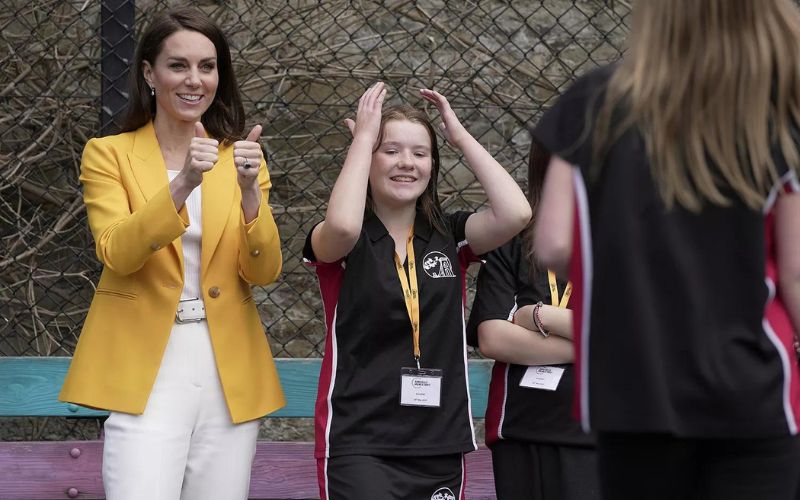 Kate Middleton continues surprising the younger generations with her constant charity work