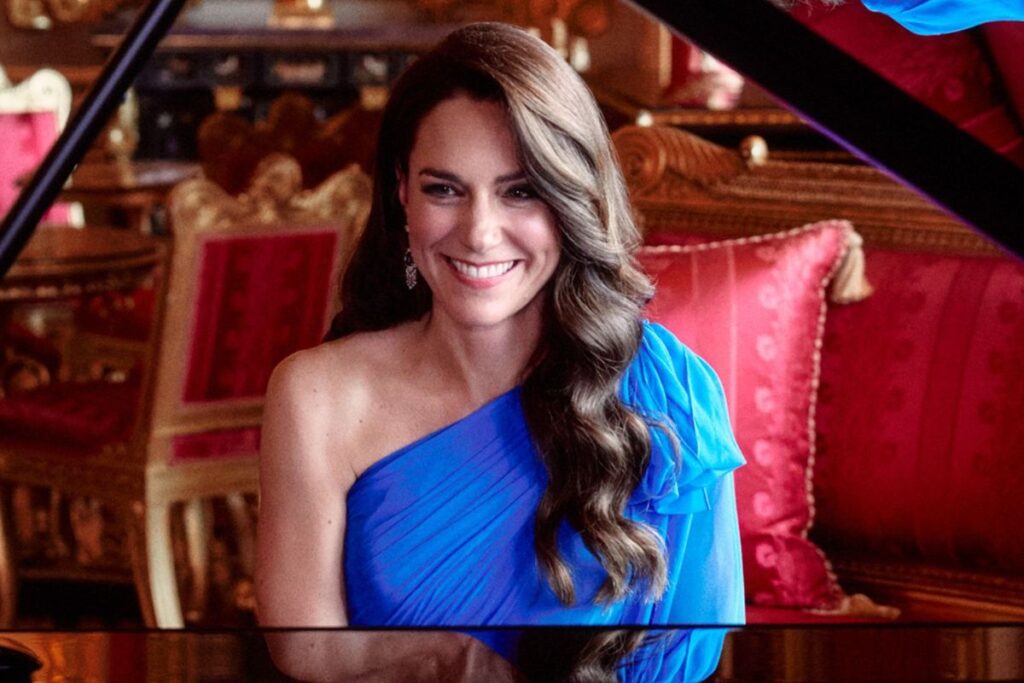 Kate Middleton shows off her talents during a surprise appearance at the Eurovision final
