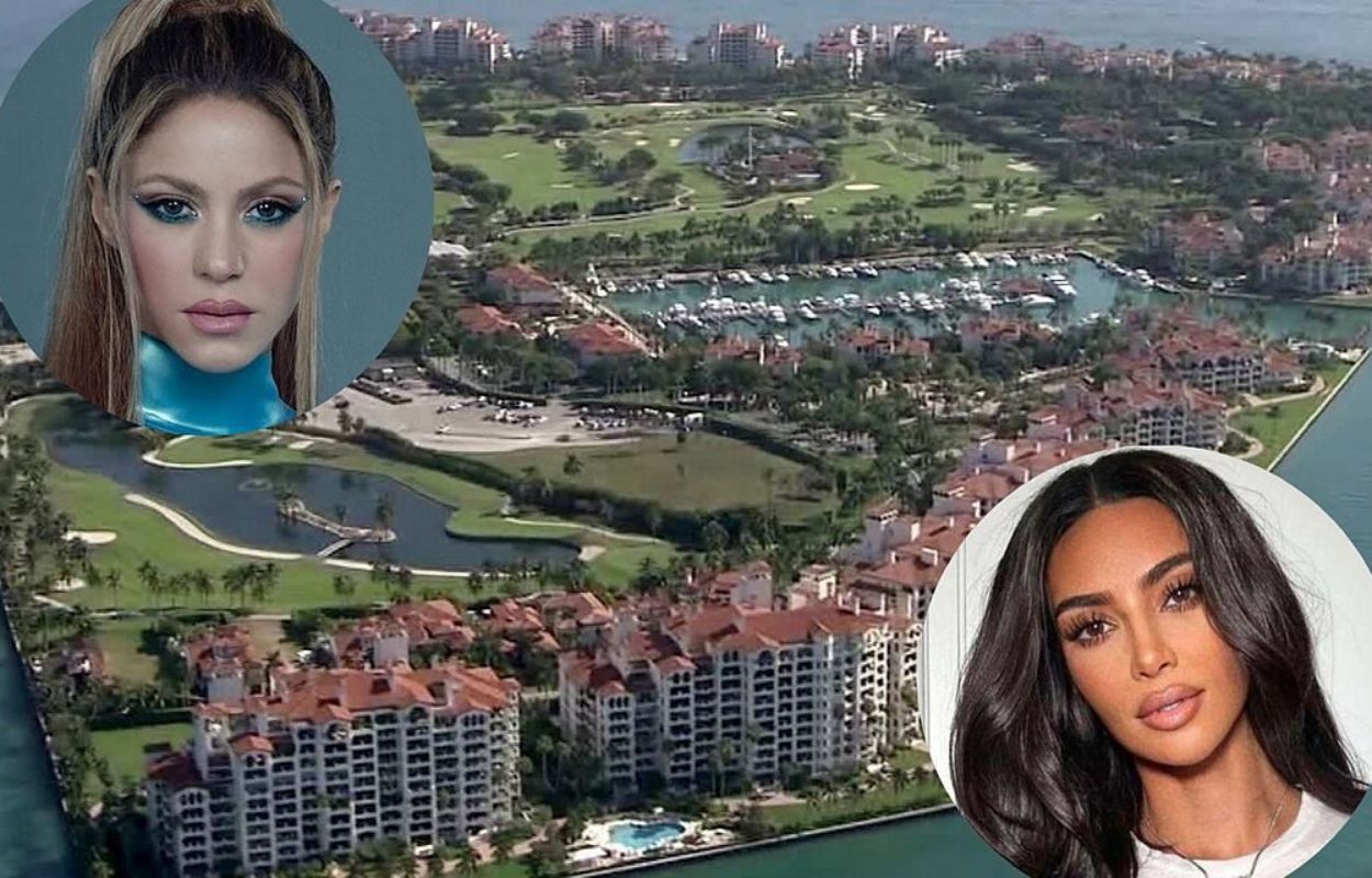 Kim Kardashian and Shakira vie to buy an exclusive mansion in Miami, United States