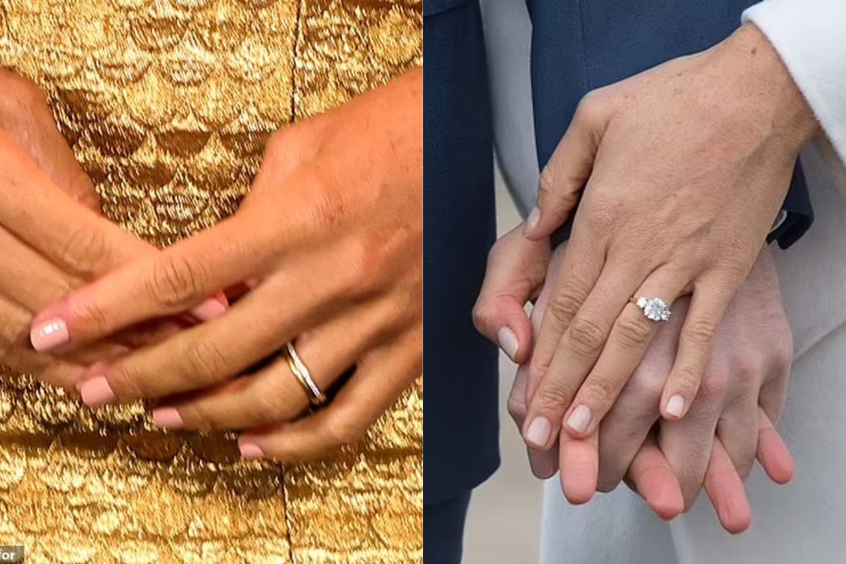 Samie Collection Meghan Markle Engagement Rings Inspired by Royal Wedding:  3.67ctw 3 Stone Cubic Zirconia & Simulated Gemstone Promise Ring: 18K  Yellow Gold, 18K Rose Gold & Rhodium Plating, Size 5-10 - Walmart.com