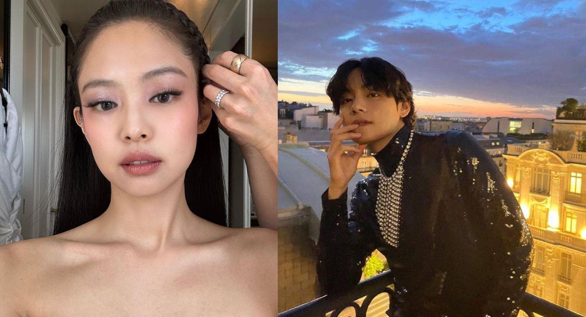 Paparazzi confirms that BTS' V and BLACKPINK's Jennie were together in ...