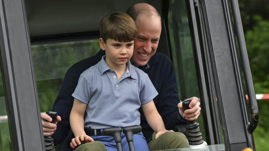 Prince Louis becomes the treasure of the British monarchy
