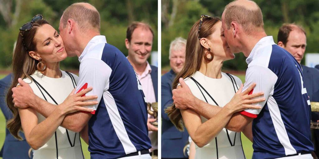Prince William and Kate Middleton no longer afraid to be affectionate in public
