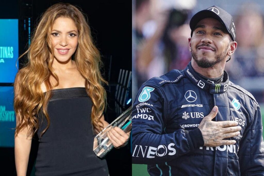 Shakira and Lewis Hamilton go out together again and go on a yacht ride