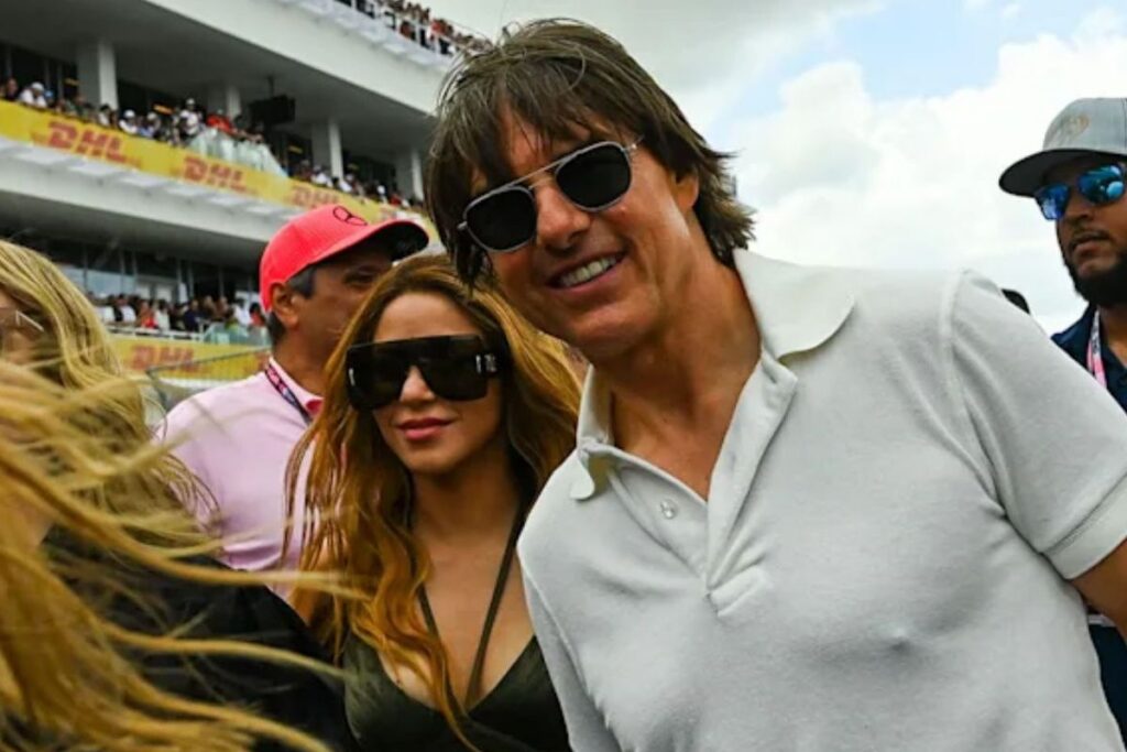Shakira is caught spending time with Tom Cruise in Miami