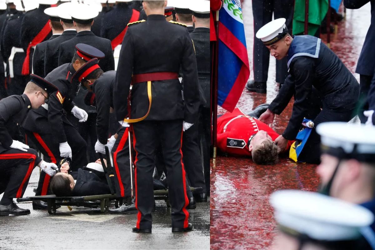 The coronation of King Charles III experienced a chaotic moment and even people ended up fainting