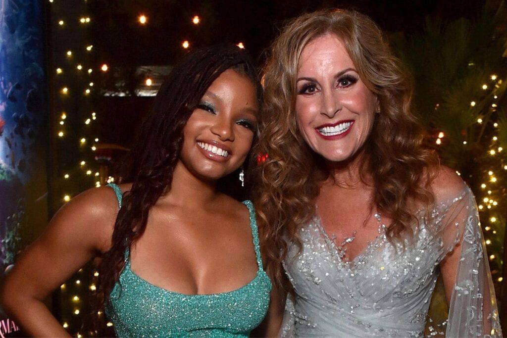 The original voice actress of Ariel in ‘The Little Mermaid’ defends the casting of Halle Bailey in the live-action