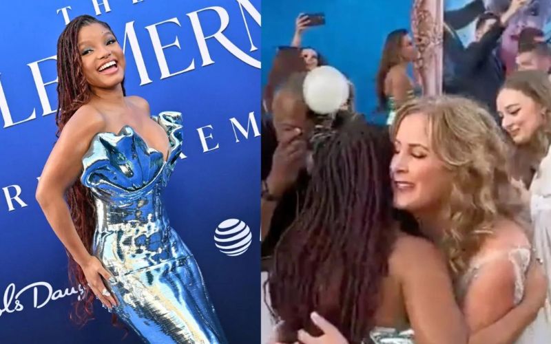 The original voice actress of Ariel in ‘The Little Mermaid’ defends the casting of Halle Bailey in the live-action