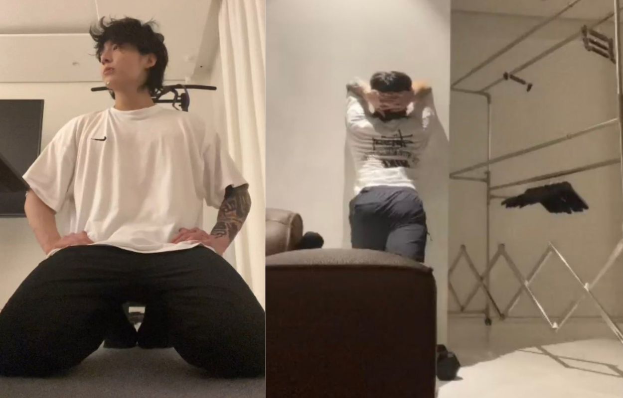 BTS' Jungkook promotes his solo debut 'SEVEN' by showing off his buttocks