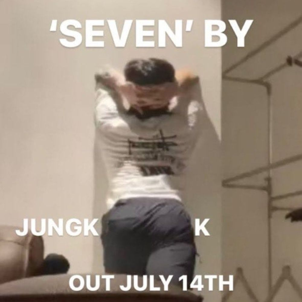 BTS' Jungkook promotes his solo debut 'SEVEN' by showing off his buttocks
