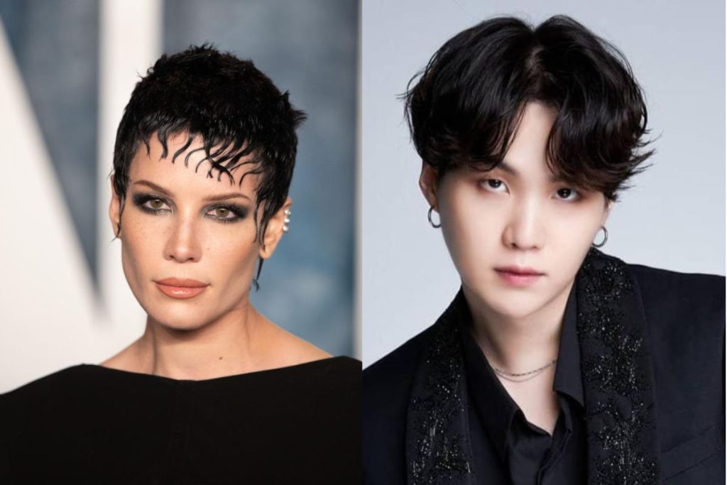 BTS’ Suga is accused of promoting satanism in a new song with Halsey