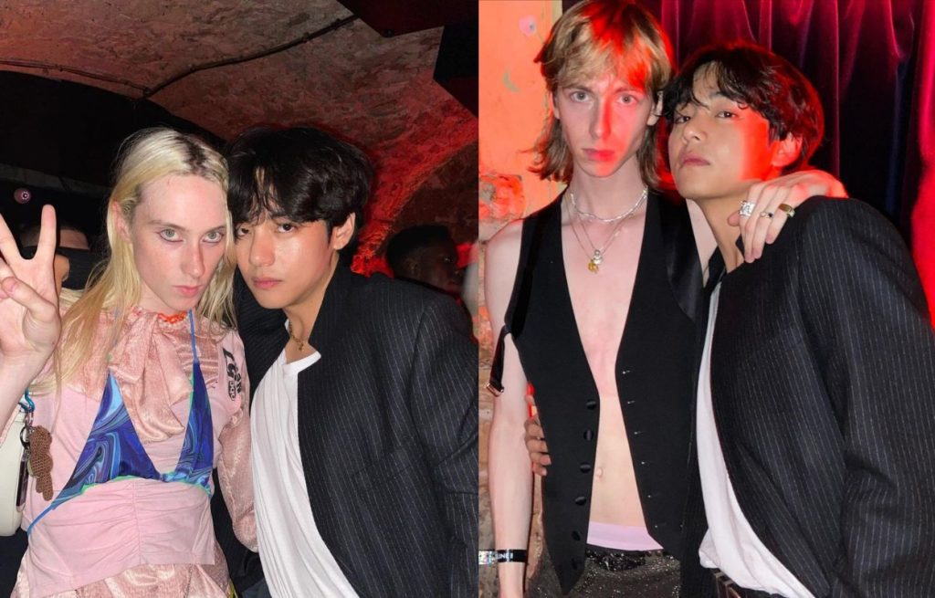 Taehyung Bts V Pose Lesbian