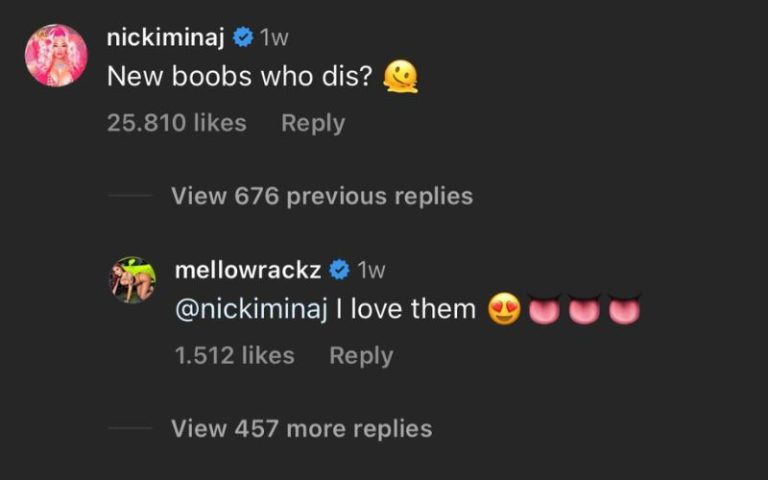 Did Nicki Minaj have breast reduction surgery done?