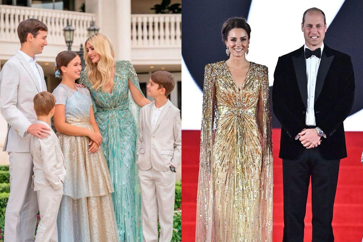 Ivanka Trump surprises everyone with the most representative dress of Kate Middleton