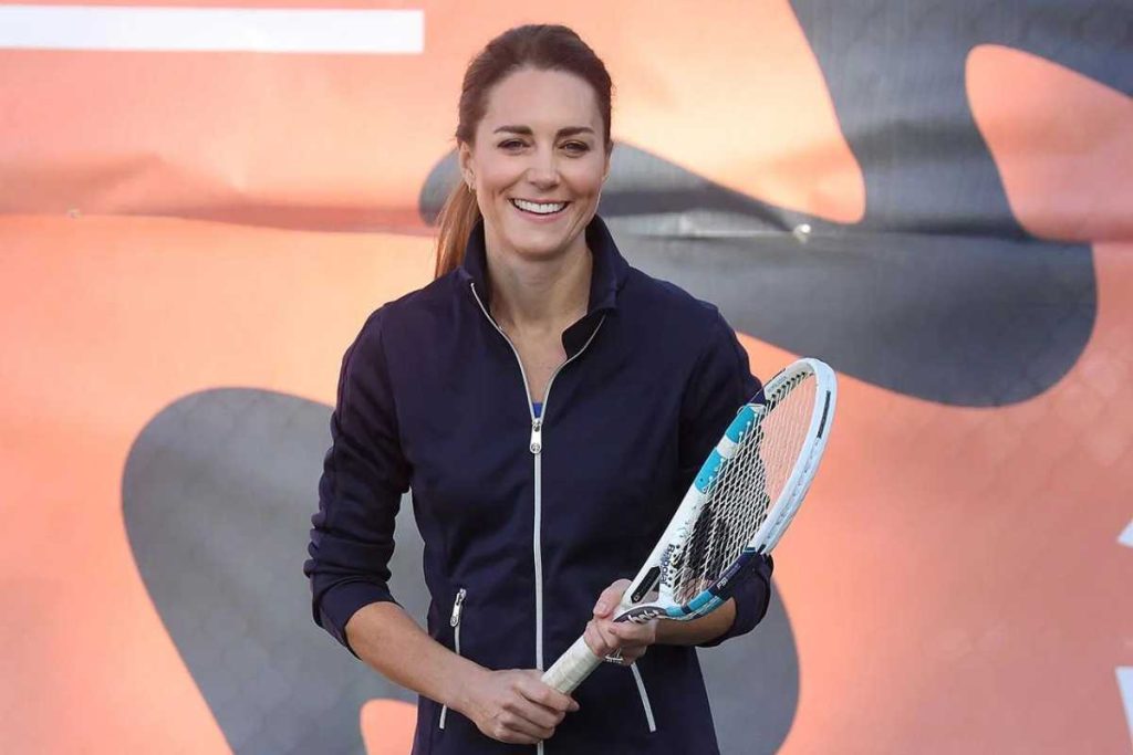 Kate Middleton makes an impact by showing off her athletic body at a tennis game