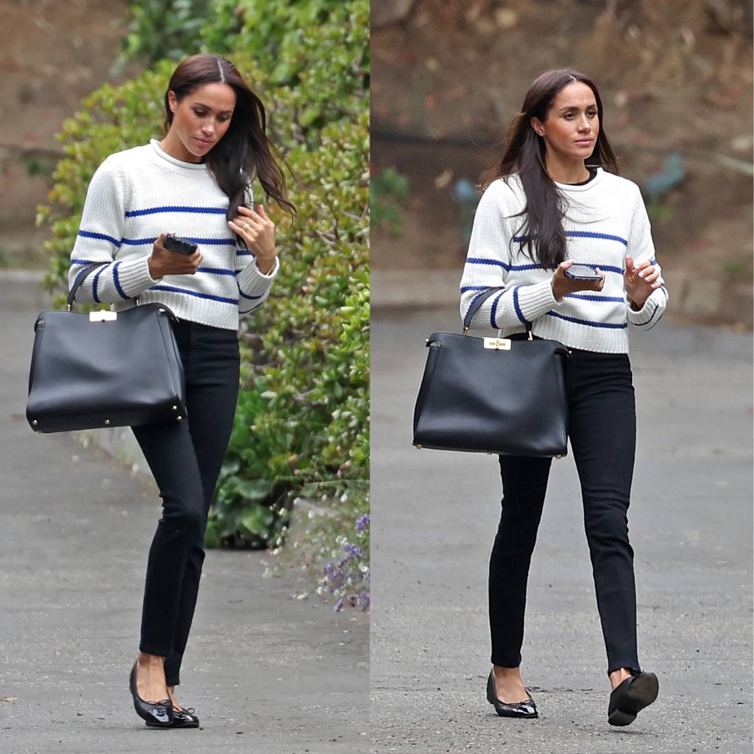 Meghan Markle is seen after ending a multi-million dollar contract with Spotify