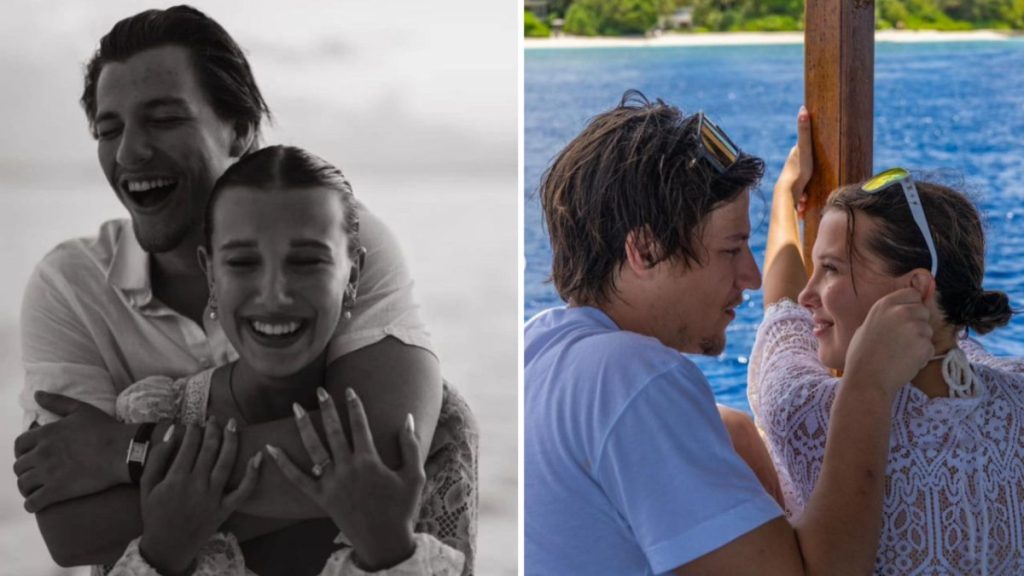 Millie Bobby Brown celebrates engagement party with Jake Bongiovi