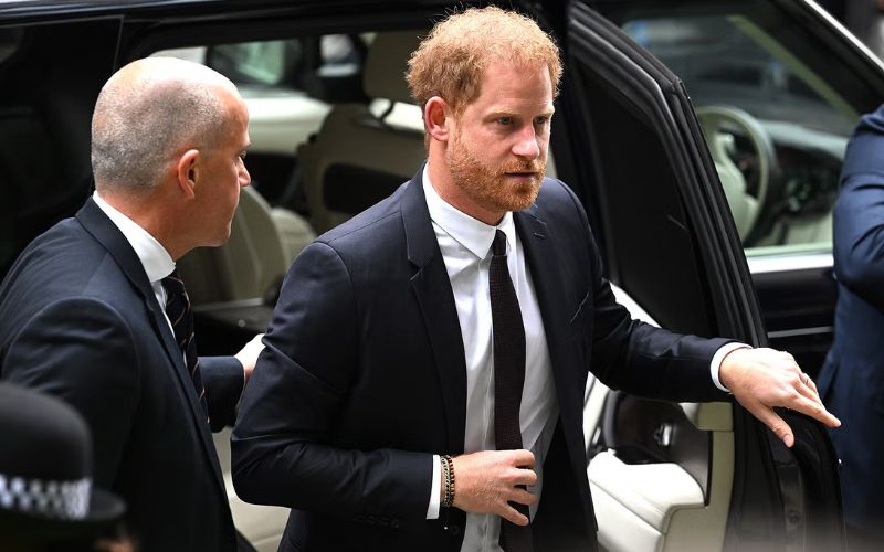 Prince Harry video called Meghan Markle and his children after testifying in court