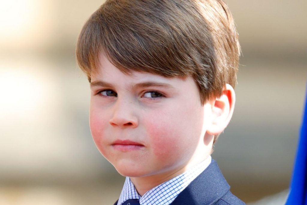 Prince Louis entertained everyone with his playfulness at the Trooping the Colour parade