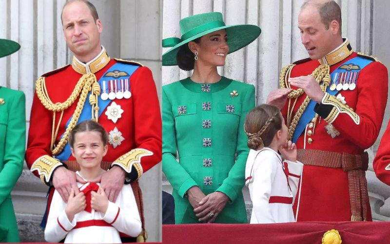 Prince William and Princess Charlotte's heartwarming father-daughter moment