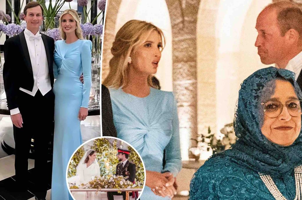 Prince William caught talking to American Ivanka Trump