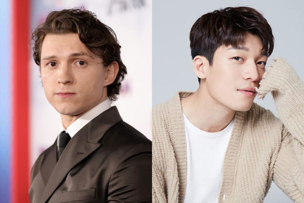 The charming interaction between Tom Holland and Wi Ha Joon