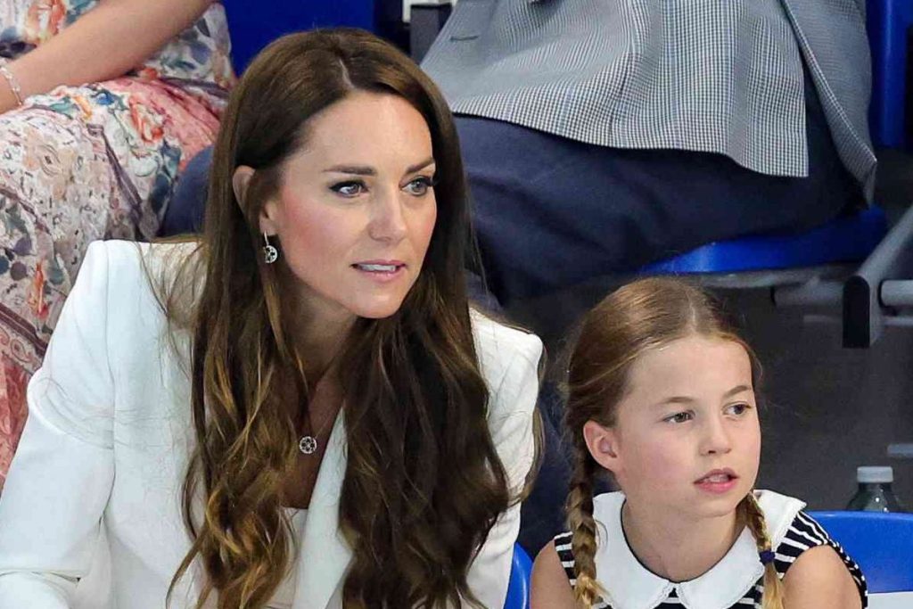 The cheeky gesture of Princess Charlotte that made even Kate Middleton blush