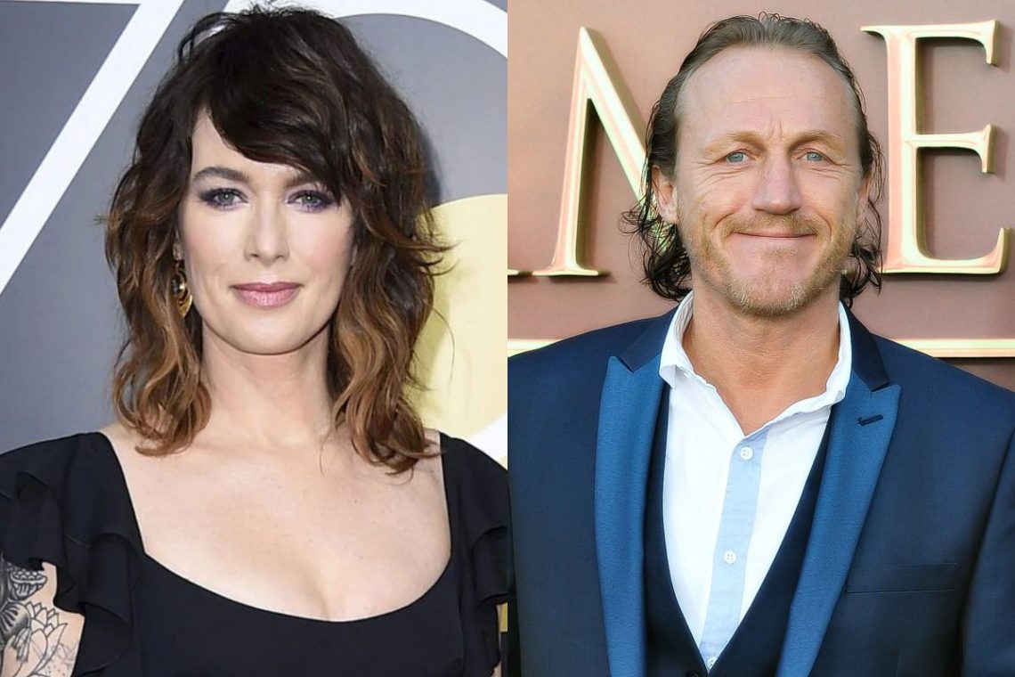 The confrontations of Lena Headey and Jerome Flynn during the filming