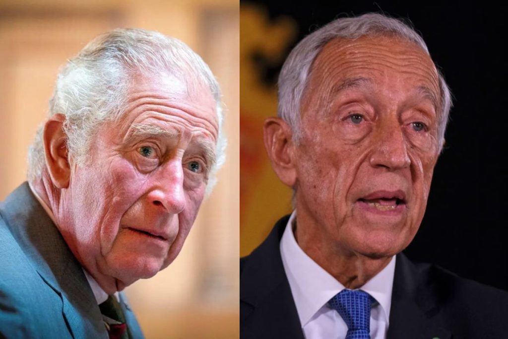 The controversial way the president of Portugal looked at King Charles III during a tense meeting