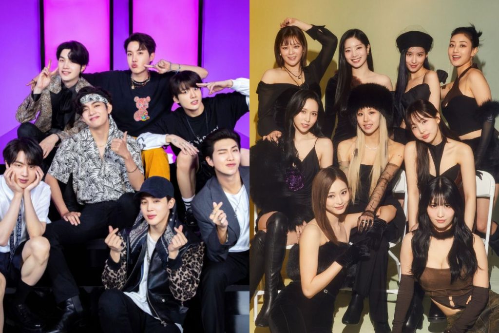 When BTS made TWICE cry at an awards ceremony