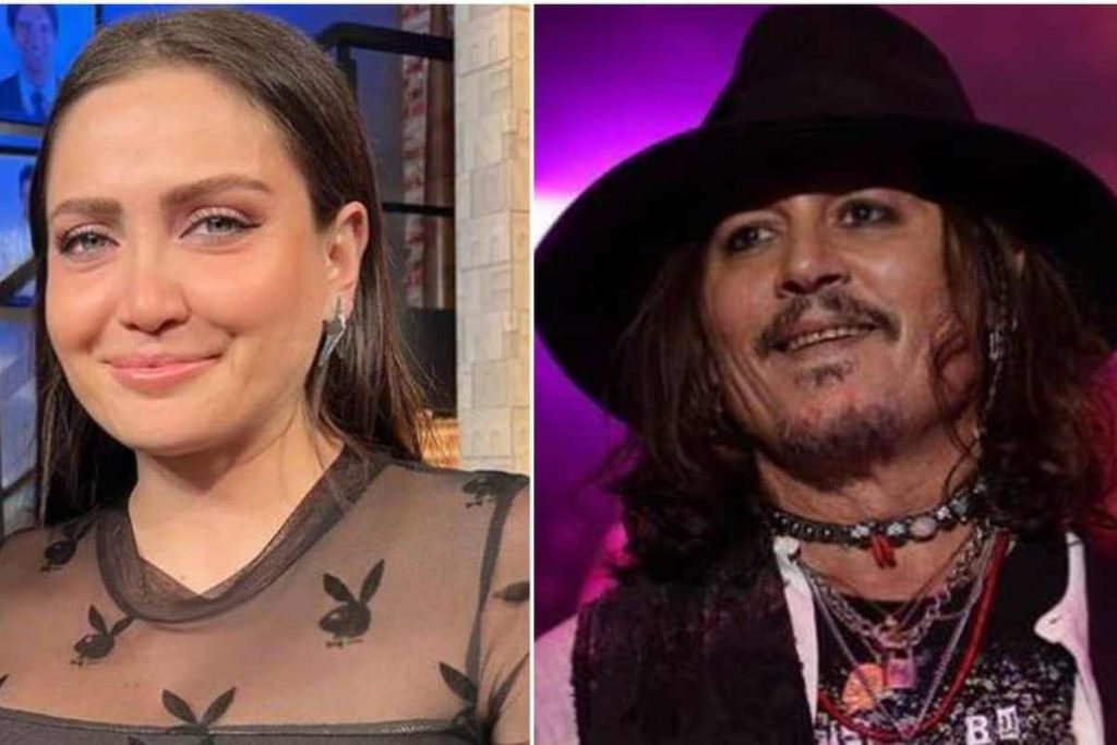 Adult content model fulfills fantasy with Johnny Depp