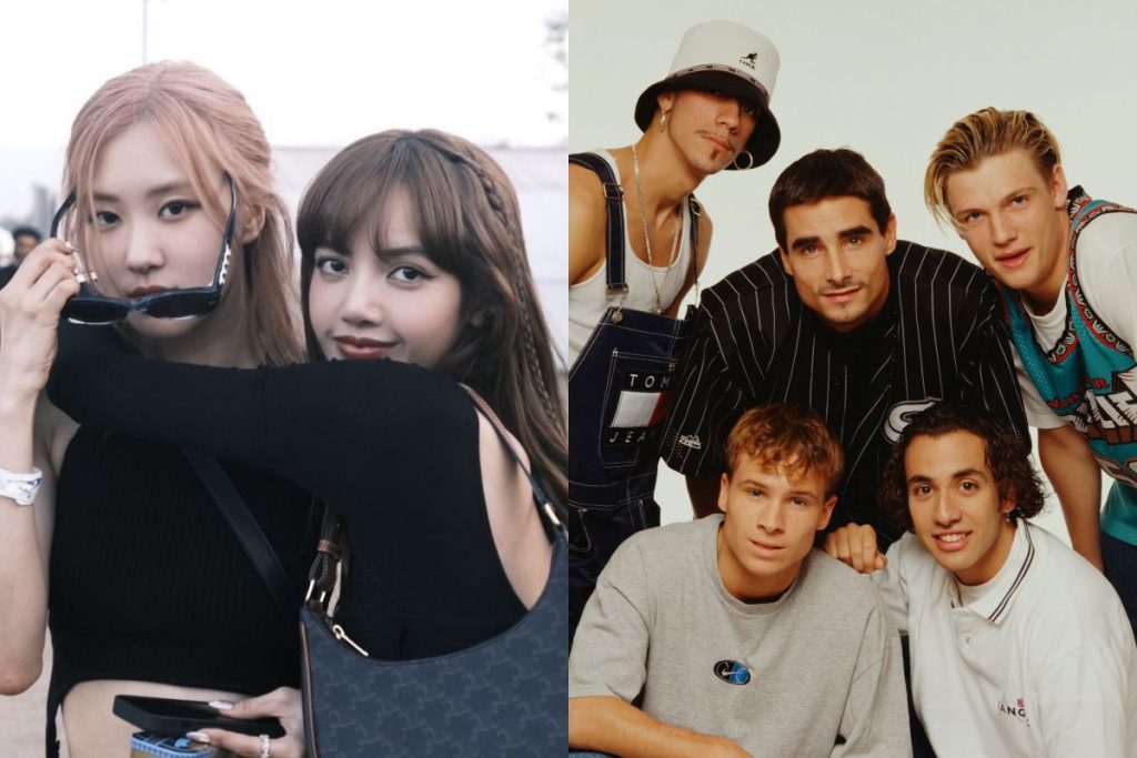 BLACKPINK's Lisa and Rosé make the Backstreet Boys fall in love with them