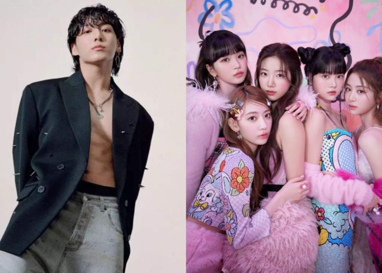 BTS' Jungkook proves to be the biggest fan of the girls of LE SSERAFIM