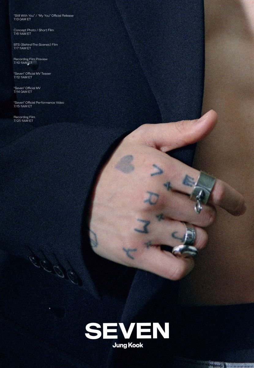BTS' Jungkook appears in a BDSM garment and apparently the 'SEVEN' MV will have hot scenes